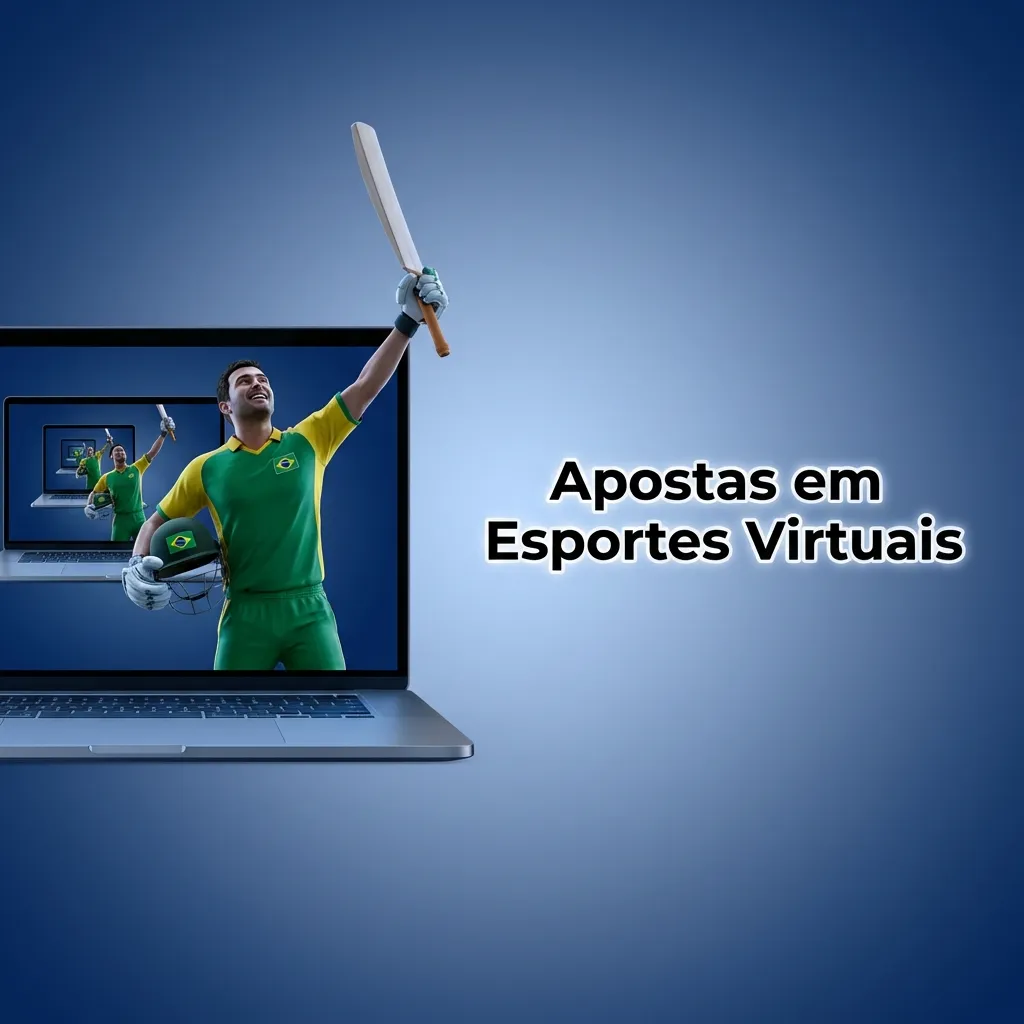 Tela de apostas em esportes virtuais mostrando futebol, corridas de cavalos, tênis e basquete simulados por computador