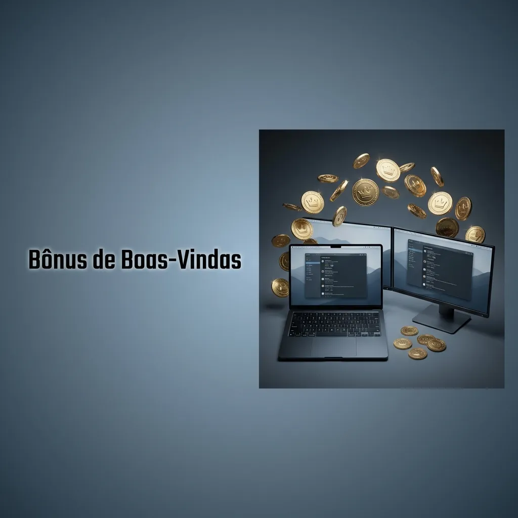 Bônus de boas-vindas de 100% até R$1.000 no primeiro depósito com rollover de 30x para novos usuários