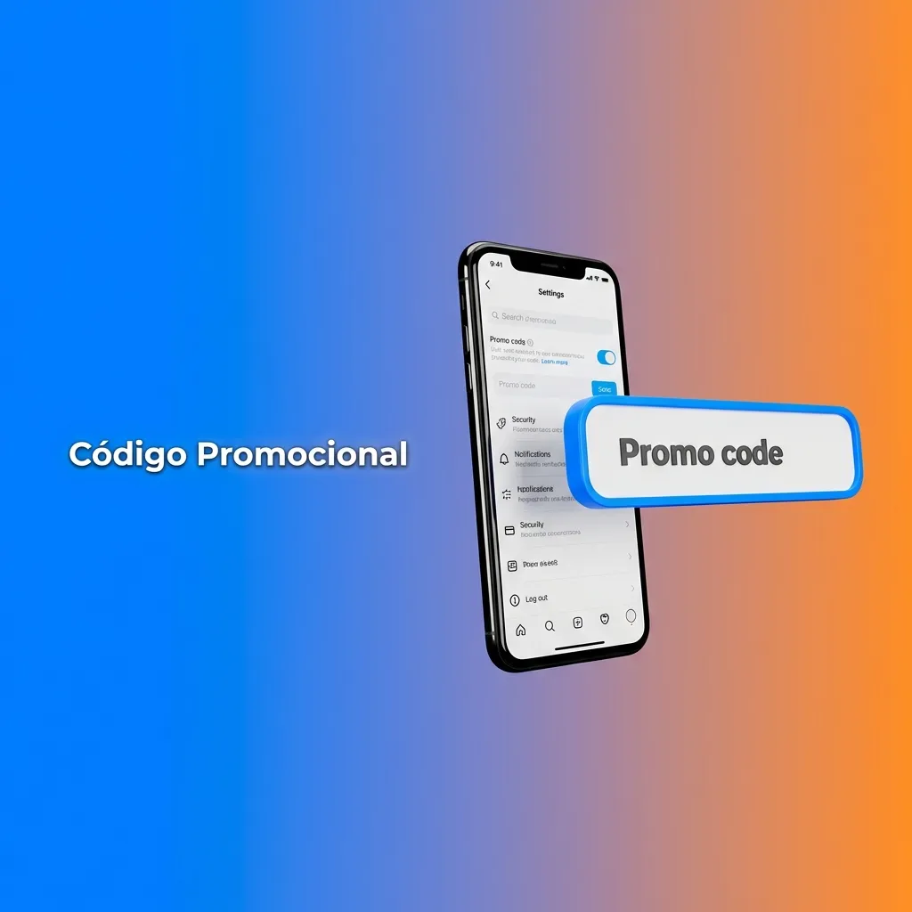 Promotional code entry field on platform interface for activating exclusive offers and bonuses