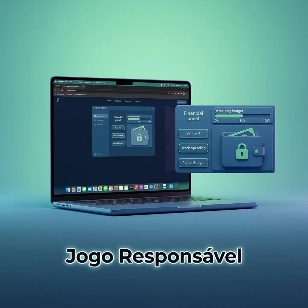 Platform promoting responsible gambling with self-control tools including deposit limits and time-out options