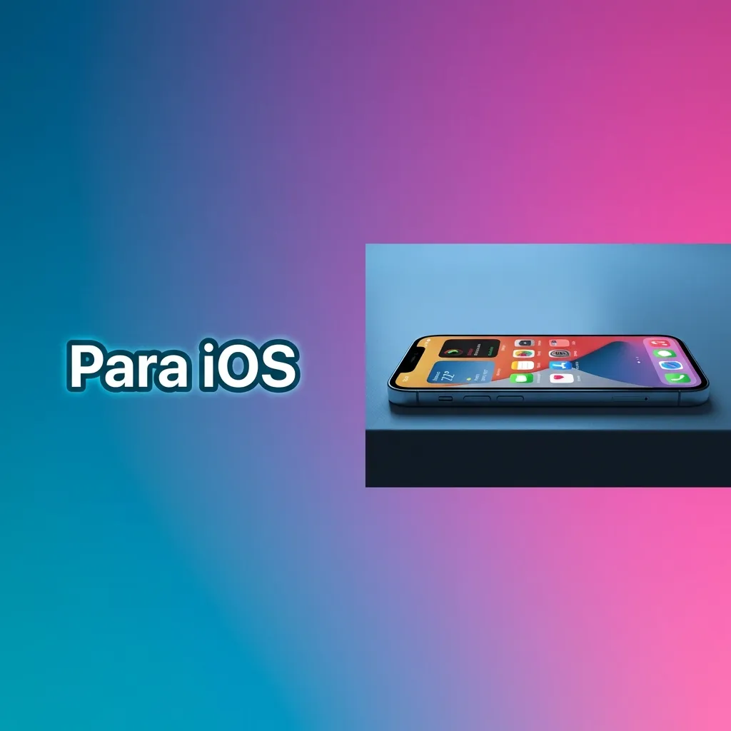 App iOS installation guide showing download steps from App Store for iPhone and iPad devices