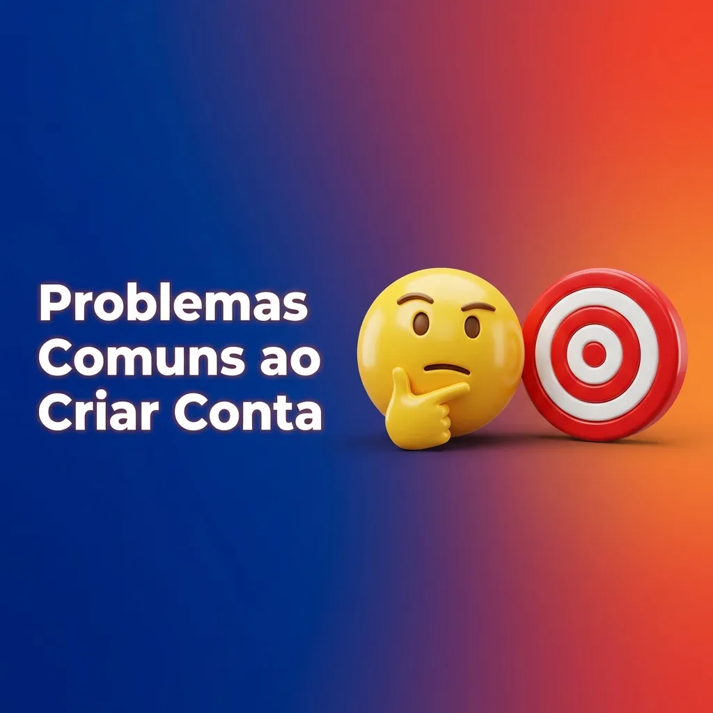 Tela mostrando problemas comuns ao criar conta: CPF duplicado, email não recebido, erro em documentos e senha rejeitada