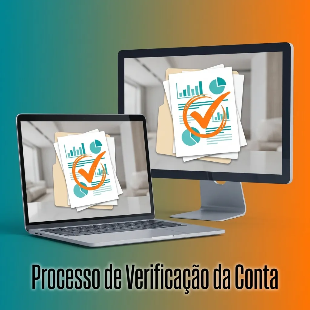 Account verification process showing identity document upload and address proof steps for secure transactions.