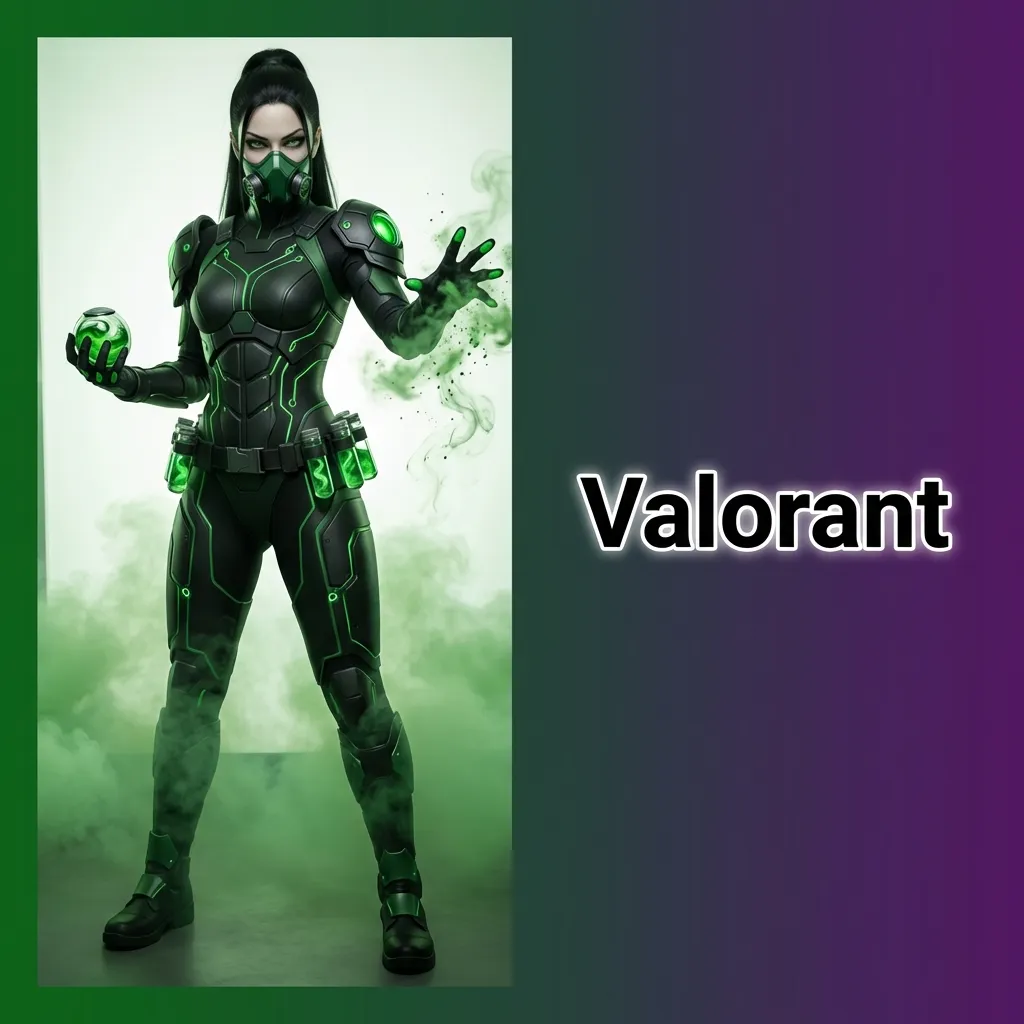 Valorant tactical FPS game screenshot showing agents with unique abilities in competitive match environment