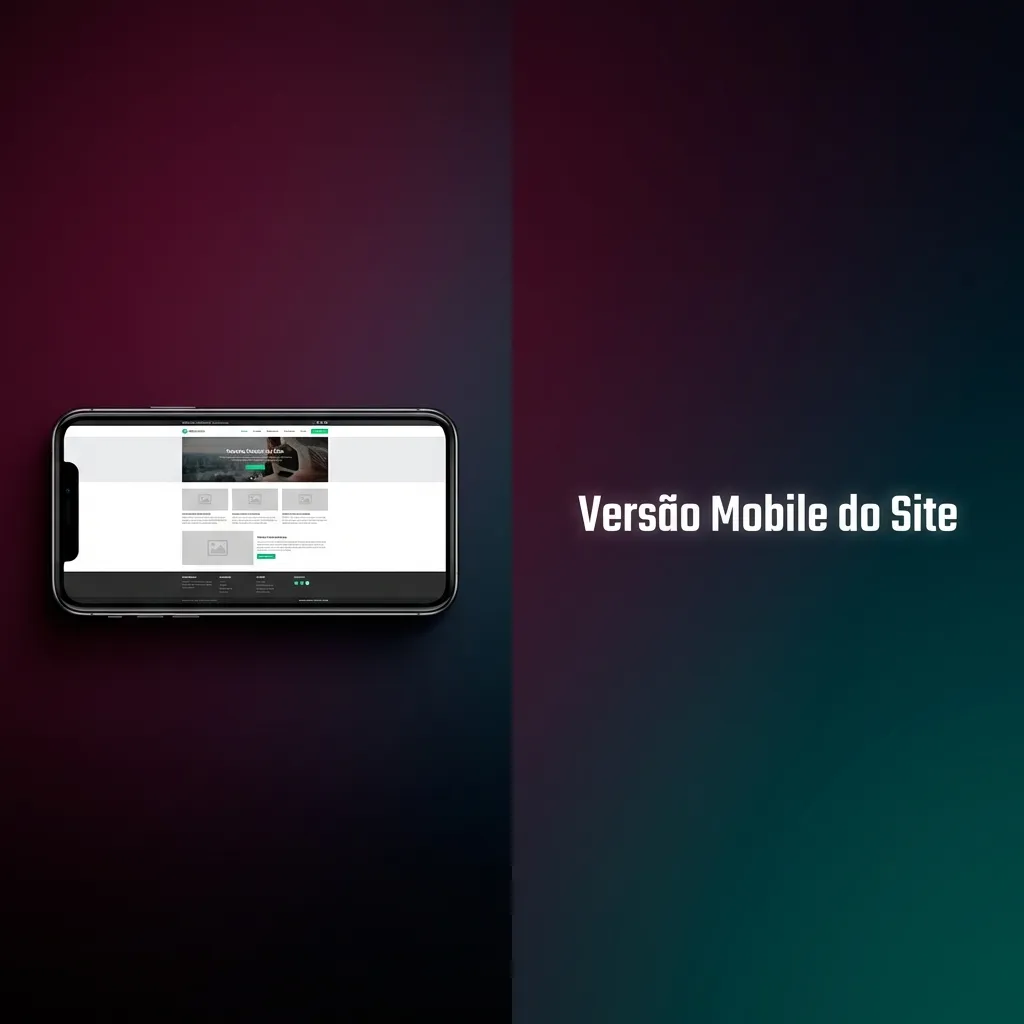 Mobile-optimized website displaying betting and casino features on smartphone screen