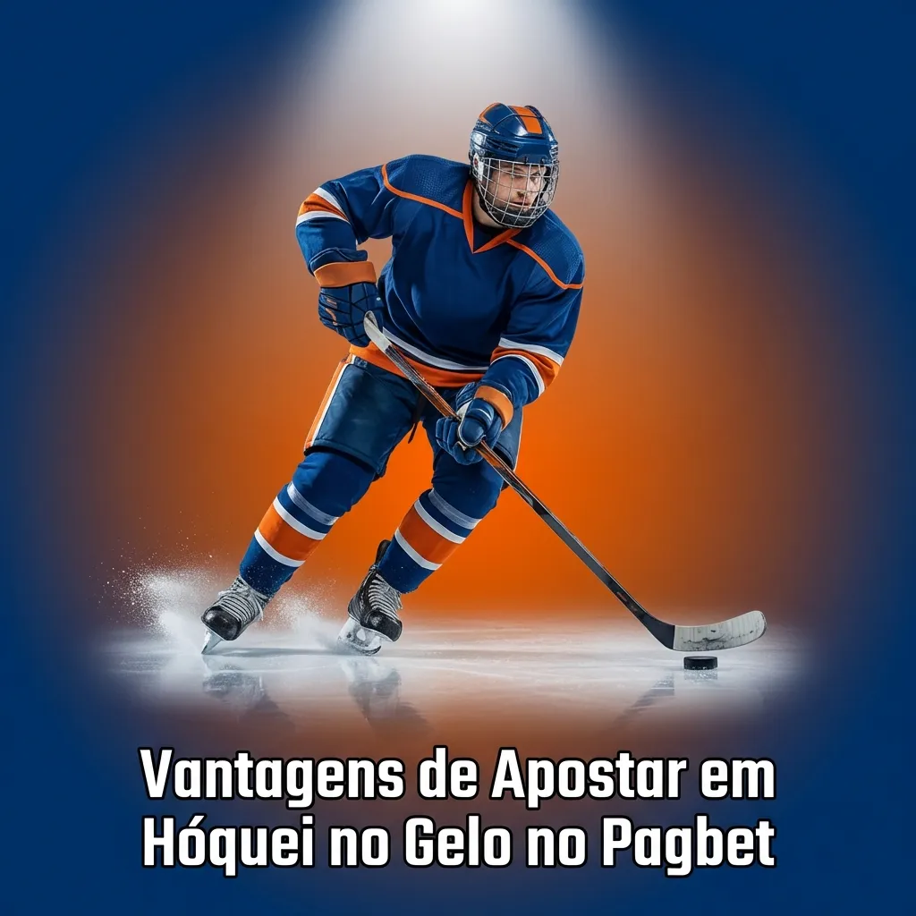 Página destacando vantagens de apostar em hóquei no gelo no Pagbet com odds competitivas e transmissões ao vivo